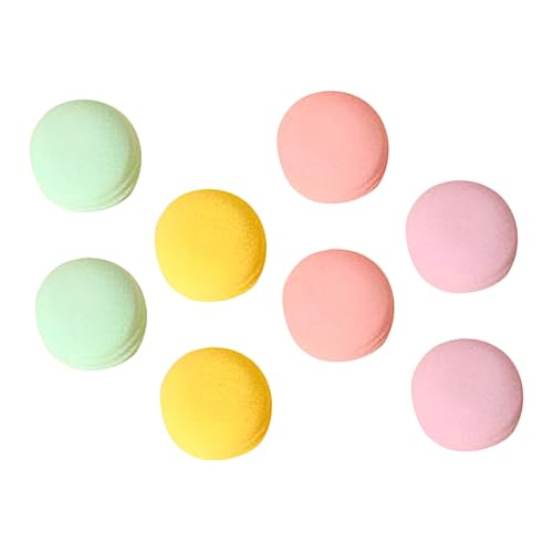 DEARMAMY 8 Stück Beauty Puderquaste Für Damen Gesichtspuderquaste Zum Abstauben Mini Make Up Gesicht Make Up Schwamm Make Up Schwämme Für Foundation Schwamm Make Up Zufällige Farbe von DEARMAMY