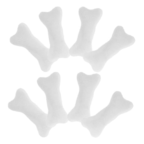 DEARMAMY 8 Stück Teiliges Halloween Knochen Haarspangen Kuschelige Schonende Haarclips für Damen und Teens Spukige Gothic Haaraccessoires für Party Cosplay und Festliche Stylings von DEARMAMY