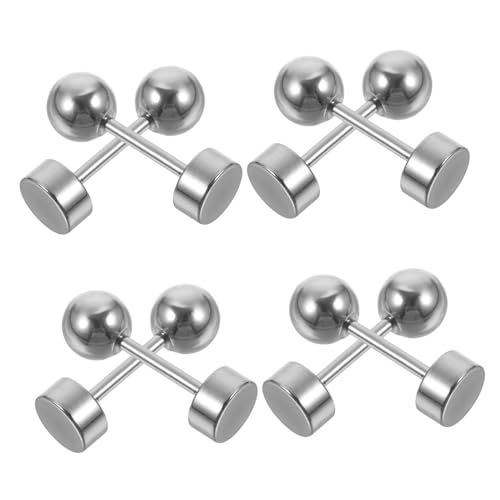 DEARMAMY 8 Stück Teiliges Ohrstecker Kugelförmig Leicht Komfortabel Minimalistisches Design Damen Herren Alltag Festliche Anlässe von DEARMAMY