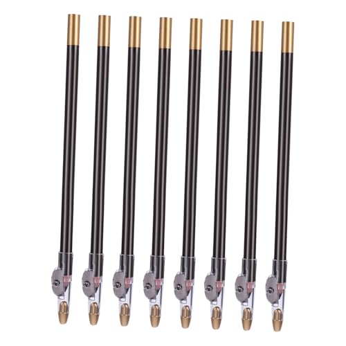 DEARMAMY 8 Stück 2-in-1 Augenbrauenstift Mit Anspitzer Wasserfest Für Augen Make up Schwarz Für Damen Einfach Zu Verwenden Für Reisen von DEARMAMY