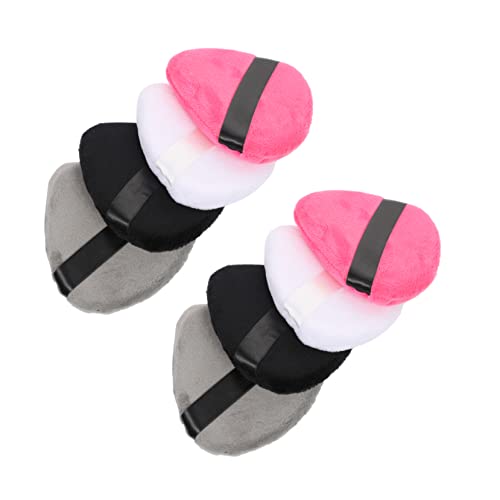 DEARMAMY 8stücke Kosmetikquaste Tropfenförmig Für Mädchen Make-up Kleiner Kosmetikquast Puderpad Werkzeug Make-up Tools Pulver von DEARMAMY