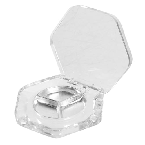 DEARMAMY 8stücke Lidschatten-pfännchen Make-up-paletten Kleine Sechseckige Kosmetik-pfännchen Zum Verstauen Von Lidschatten Und Anderen Kosmetikprodukten von DEARMAMY