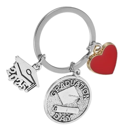 DEARMAMY Abschluss Schlüsselbund Abschlussschlüsselring Für Frauen Ihre Männer College High School Party Bag Hängende Dekoration Inspirierender Absolventen Keyring von DEARMAMY