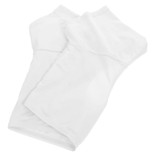 DEARMAMY Achselschweißpads Achselpad Achselschweißweste Schweißabsorbierende Achselschweißweste Für Damen Waschbare Schweißweste Achselschweißpads Damenwesten Achselweste Weißes Polyester von DEARMAMY