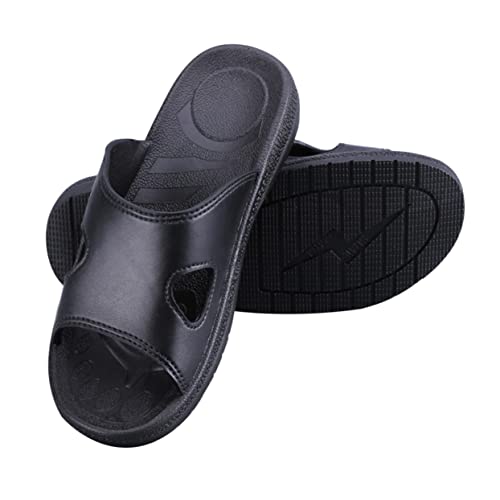 DEARMAMY Anti Statik Hausschuhe Rutschfeste Unterseite PU Sohle Größe 44 Schutzschuhe Für Zuhause Bequeme Und Leichte Slipper Für Den Innenbereich DEARMAMY Anti Statik Hausschuhe Rutschfeste Unterseite PU Sohle Größe 44 Schutzschuhe Für Zuhause Bequeme Und Leichte Slipper Für Den Innenbereich von DEARMAMY