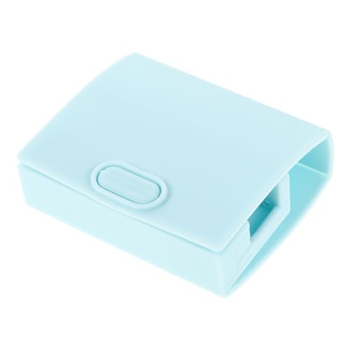 DEARMAMY Aufbewahrungsregal für Maniküre-Werkzeug weiblicher Produktorganisator Nagelbohrer-Organizer Nagelstudio- Nagellackkopf-Organizer Koffer für Nagelbohrer Kieselgel Sky-blue von DEARMAMY