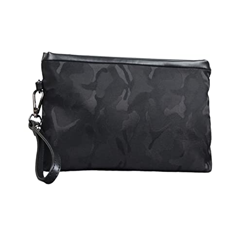 DEARMAMY Herren Geldbörse mit Großem Fassungsvermögen Oxford-Stoff Herrenhandtasche Leicht Zu Tragen von DEARMAMY