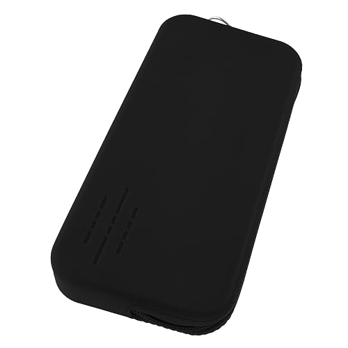 DEARMAMY Aufbewahrungstasche aus Silikon Make -up -Reisetasche Make-up-Taschen-Organizer Reise Make -up Damen-Bürstenbeutel Fall Reise-Kosmetiktasche Make-up-Pinselhalter Kieselgel Schwarz von DEARMAMY