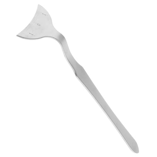 DEARMAMY Augenmesslineal Aus Edelstahl Zur Präzisen Messung Von Augenhöhlen Und Tränensäcken Augen-make-up-tool Für Eyeliner Und Lidschatten Mascara-schutz Und Eyeliner-anleitung von DEARMAMY