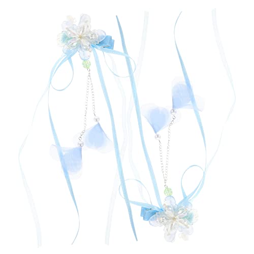 DEARMAMY Blumen Haarschmuck Für Mädchen Und Frauen Haarnadeln Mit Quaste Und Blume Retro-haarspangen Für Alltag Und Feiertage Langlebiges Haarzubehör DEARMAMY Blumen Haarschmuck Für Mädchen Und Frauen Haarnadeln Mit Quaste Und Blume Retro-haarspangen Für Alltag Und Feiertage Langlebiges Haarzubehör von DEARMAMY