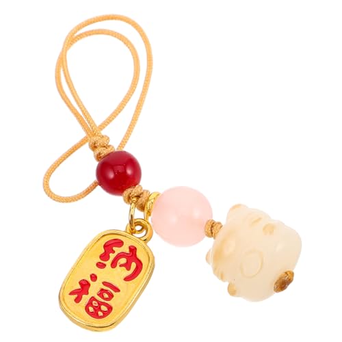 DEARMAMY Bodhi Cat Paw Handy Anhänger Handgefertigter Glücksbringer als Schlüsselanhänger Einzigartiger Telefoncharme für Mobile Geräte Symbol für Wohlstand und Glück von DEARMAMY