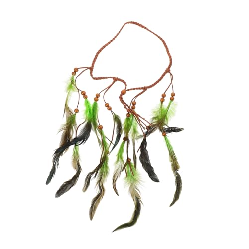 DEARMAMY Böhmisches Stirnband Geflochtene Kopfbedeckungen Pfauenkostüm Damen Einheimische Kopfbedeckung Hippe Drachen-stirnband Für Damen Pfauenkostüm Für Damen Quastenkrone Kunstlederband DEARMAMY Böhmisches Stirnband Geflochtene Kopfbedeckungen Pfauenkostüm Damen Einheimische Kopfbedeckung Hippe Drachen-stirnband Für Damen Pfauenkostüm Für Damen Quastenkrone Kunstlederband von DEARMAMY