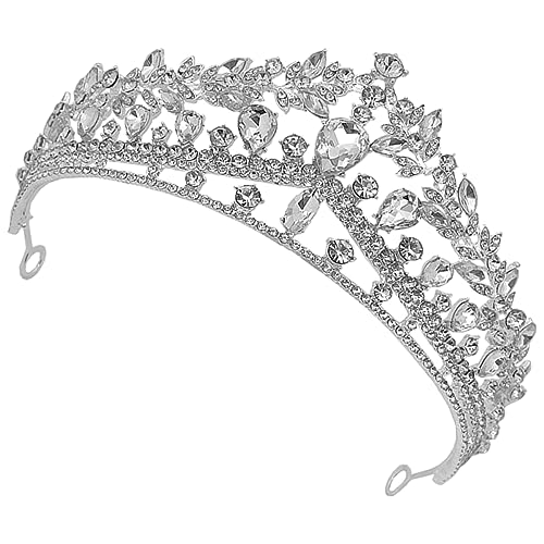 DEARMAMY Elegante Brautkrone Mit Strasssteinen Für Brautjungfern Hochzeitskleid-accessoire von DEARMAMY