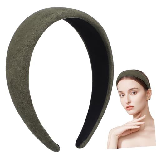 DEARMAMY Breites Stirnband Für Damen Weiches Stirnband Modisches Haarband Elastisch Für Verschiedene Anlässe von DEARMAMY