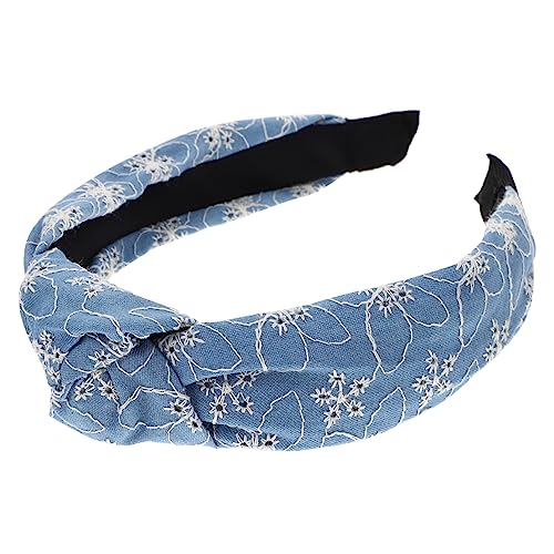 DEARMAMY Geknotetes Stirnband Für Damen Stirnbänder Mit Zarten Mustern Kopfschmuck Aus Weichem Tuch Bequem Und Praktisch Für Langzeitgebrauch von DEARMAMY