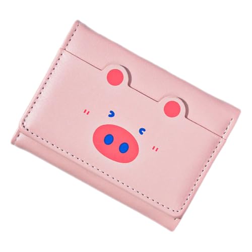 DEARMAMY Cartoon-Portemonnaie Für Damen Praktische Geldbörse Mit Kartenfächern Und Münzfach Für Einkäufe Und Ausflüge Modisch von DEARMAMY