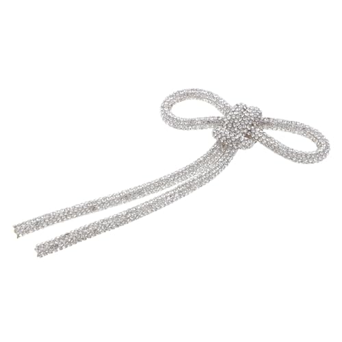 DEARMAMY Damen Brosche Schleife mit Funkelnden Strasssteinen Vielseitige Anstecknadel für Anzüge Kleider Blusen Modisches Accessoire für Festliche Anlässe und Alltag DEARMAMY Damen Brosche Schleife mit Funkelnden Strasssteinen Vielseitige Anstecknadel für Anzüge Kleider Blusen Modisches Accessoire für Festliche Anlässe und Alltag von DEARMAMY