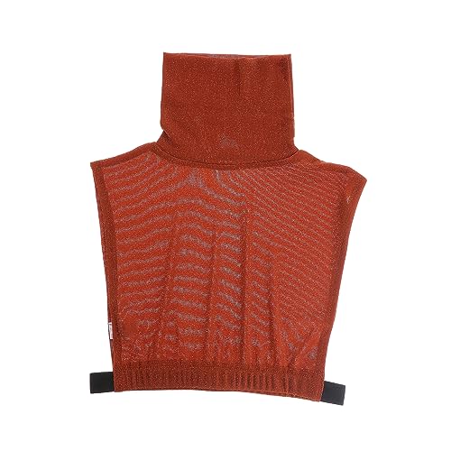 DEARMAMY Damen Fake Kragen All Match Elastischer Sweater Einsatz Modischer Hoher Hals Eleganter Blusen und Pullover Zubehör Vielseitig Kombinierbar für Herbst und Winter von DEARMAMY