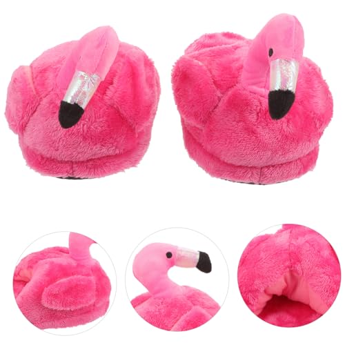 DEARMAMY Damen Hausschuhe Flamingo Design Rutschfeste Sohle Weiche Warme Memory schaum Pantoffeln für Zuhause Gemütlich und Sicher Kuschelig und Langlebig DEARMAMY Damen Hausschuhe Flamingo Design Rutschfeste Sohle Weiche Warme Memory schaum Pantoffeln für Zuhause Gemütlich und Sicher Kuschelig und Langlebig von DEARMAMY