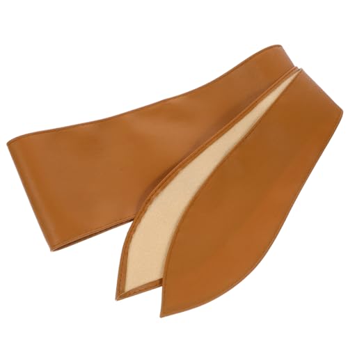 DEARMAMY Damen Raffinierter Gürtel Breiter Bund Korsett Schärpe Für Kleid Eleganter Kunstledergürtel Für Hochzeit von DEARMAMY