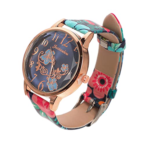 DEARMAMY Damenuhr Sportuhren Für Männer Retro Mädchenhafte Uhrenarmbänder Handgelenk Stoppuhr Vintage Uhr Digitaluhr Fitnessuhren Für Männer Damenuhren Damen Freizeituhr Pu von DEARMAMY