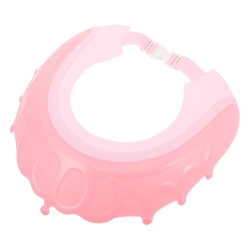 DEARMAMY Duschhaube Mit Ohrenschutz Wasserdichte Silikon-badekappe Verstellbares Kronendesign Für Junge Mädchen Und Kleinkinder Spritzschutz Für Haarewaschen Und Baden von DEARMAMY