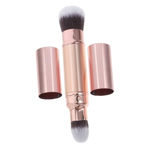 DEARMAMY Einziehbarer Doppelseitiger Make-up-pinsel Concealer-pinsel Mit Zwei Enden Für Losem Puder Und Foundation Puderpinsel Kosmetikpinsel Für Damen Make-up-tool von DEARMAMY