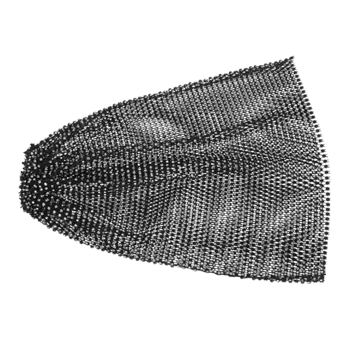 DEARMAMY Elastisches Rave Turban Stirnband mit Atmungsaktivem Netz Funkelnden Strasssteinen Vielseitig als Kopftuch oder Haarband für Frauen Leichter Party und Festival Accessoire in von DEARMAMY