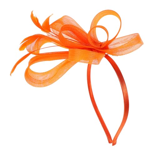 DEARMAMY Eleganter Blumen-Kopfschmuck für Damen Modischer Hut für Hochzeit Teeparty Cocktail Eleganter Look von DEARMAMY