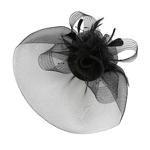 DEARMAMY Eleganter Farbiger Haarklammer aus Hochwertigem Netzgarn Leichter und Bequemer Haarschmuck für Damen Stilvoller Kopfschmuck für Party Tanz und Festliche Anlässe von DEARMAMY