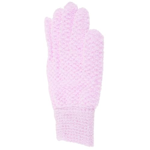 DEARMAMY Exfolierende Handschuhe Für Hautpflege Duschhandschuhe Zur Gründlichen Körperreinigung Und Sanften Peeling Für Damen Und Herren Für Beine Und Rücken Groß Daumenform von DEARMAMY