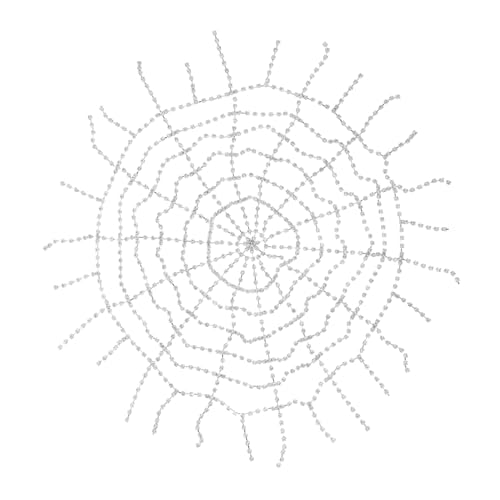 DEARMAMY Kopfschmuck mit Strasssteinen für Damen Exotische Kette Haarschmuck für Frauen Vintage-haar-accessoires Brautkette Festival-dekorationen von DEARMAMY