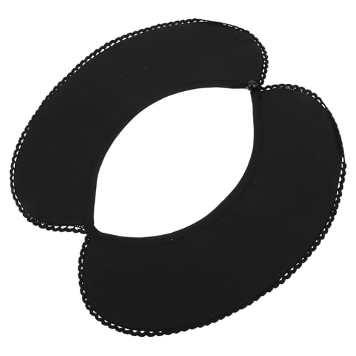 DEARMAMY Weißer Abnehmbarer Blusenkragen Für Damen Eleganter Fake-lapel-kragen Für Herbstliche Und Winterliche Outfits Vielseitig Und Tragbar von DEARMAMY