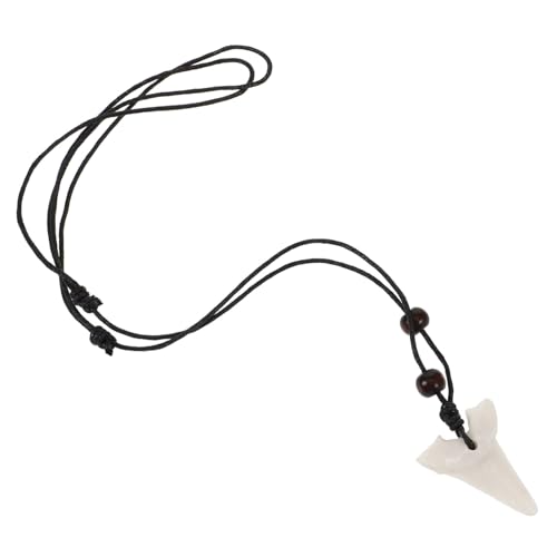 DEARMAMY Fake Necklace für Jungen Verstellbare Halskette mit Exotischem Design Dekorativer Anhänger für Strandpartys und Freizeitlook von DEARMAMY