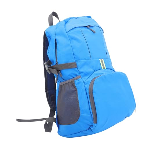 DEARMAMY Leichte Reisetasche Aus Nylon Große Kapazität Freizeittasche Faltbarer Tragerucksack Für Jungen Und Mädchen Dunkel 35 L von DEARMAMY