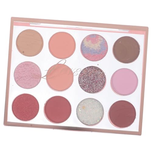 DEARMAMY Farben Lidschattenpalette Matte Glitzer Lidschattenpalette Kosmetik Make Up Organizer Langlebig Vielseitig für Party Nacht Club und Salongebrauch von DEARMAMY