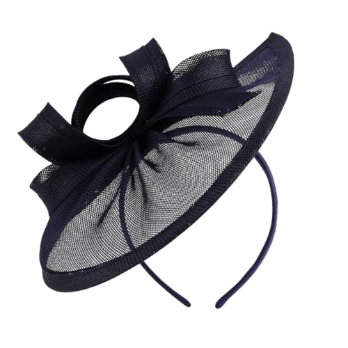 DEARMAMY Fascinator Damen Braut-hut Kleiner Party-haarschmuck Aus Mesh Für Maskenball Cocktailparty Und Teeparty Elegantes Haar Zubehör von DEARMAMY