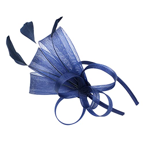 DEARMAMY Fascinator-hut Tea-party-kopfbedeckung Vintage Elegantes Stirnband Künstliche Federn Damen-kopfbedeckung Im Stil Der 1920er Jahre von DEARMAMY