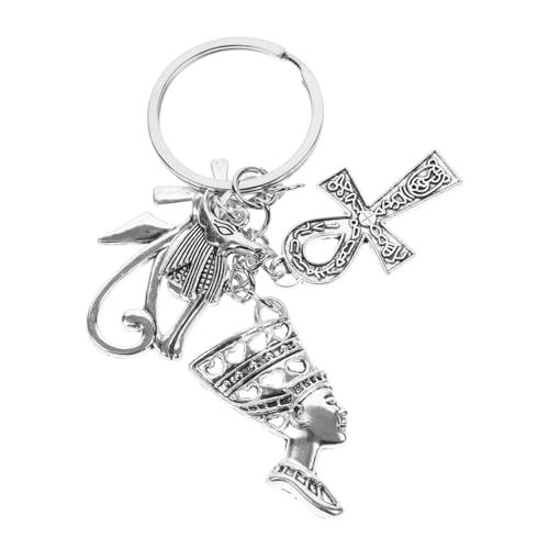 DEARMAMY Ägyptischer Schlüsselanhänger Dekorativer Schlüsselanhänger Für Frauen Und Männer Schlüsselanhänger Für Auto Geldbörse Telefon von DEARMAMY