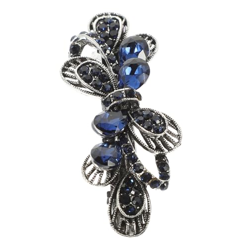 DEARMAMY Funkelnde Haarspange Mit Strasssteinen Für Damen Haarspange Für Dickes Haar Haar-strasssteine Strass-haarspangen von DEARMAMY