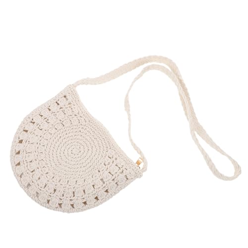 DEARMAMY Geflochtene Retro Geldbörse Gewebte Taschen Für Damen Bohemian Umhängetasche Umhängetasche Boho Kartenaufbewahrung Geldbörse Handgewebte Taschen von DEARMAMY