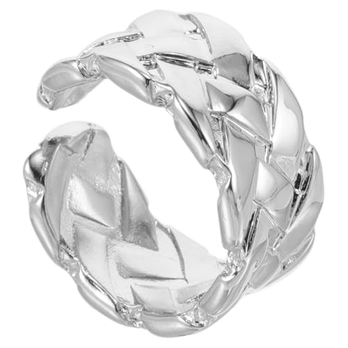 DEARMAMY Geflochtener Offener Ring Der Ring Ring Mit Offenem Ende Geschnitzter Ring Daumenring Offener Statement Ring Gothic Schmuck Offener Zehenring Offener Ring DEARMAMY Geflochtener Offener Ring Der Ring Ring Mit Offenem Ende Geschnitzter Ring Daumenring Offener Statement Ring Gothic Schmuck Offener Zehenring Offener Ring von DEARMAMY
