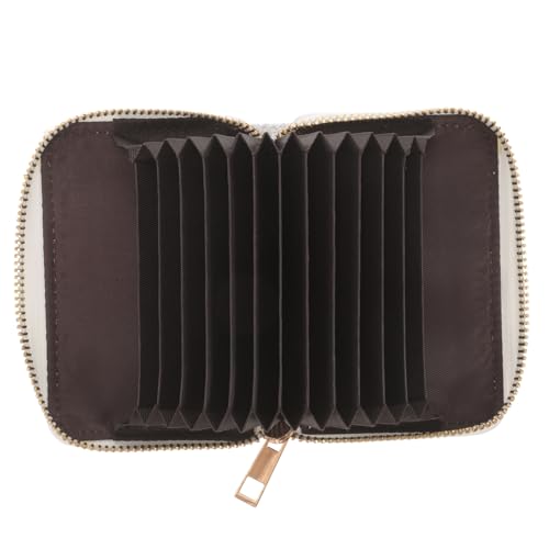 DEARMAMY Geldbörse Mit Reißverschluss Für Damen Geldbörse Kartenhalter Modische Clutch Aus Pu-Leder Für Damen von DEARMAMY