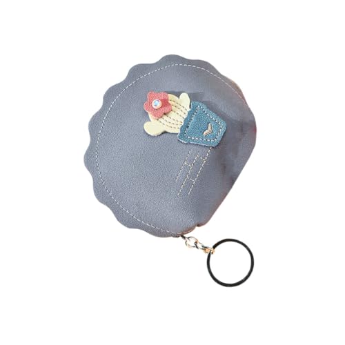 DEARMAMY Geldbörse Frauen Geldbörse Schlüsseltasche Mini-münztaschen Pu-geldbörse Geldbeutel Zur Aufbewahrung Von Münzen Geldbörse Für Damen Geldbörse Für Mädchen Süße Geldbörse Blue von DEARMAMY