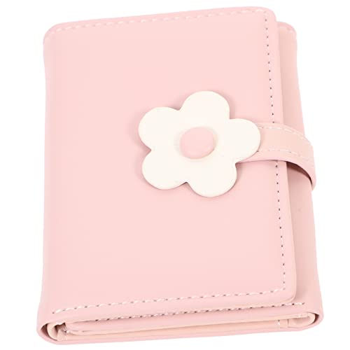 DEARMAMY Geldbörse Kette Plüsch Karte Geldbörse Handtaschen Für Mädchen Tasche Süße Handtasche Kartenetui Damen Kleine Geldbörsen Für Damen Beutel Kartenhalter Für Frauen Frauen Rosa Pu von DEARMAMY