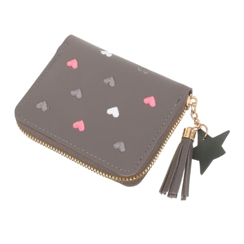 DEARMAMY Damen Kompakte Geldbörse Frauen Tragbare Brieftasche Kurze Geldbörse Für Karten von DEARMAMY