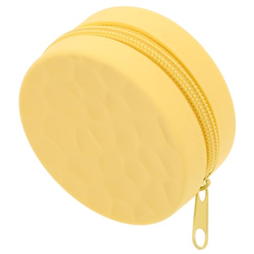 DEARMAMY Cute Purse Runde Geldbörse Mit Reißverschluss Für Münzen Ohrhörer Und Kabel Praktische Aufbewahrungstasche Für Unterwegs Mini Geldbeutel Im Modernen Design von DEARMAMY