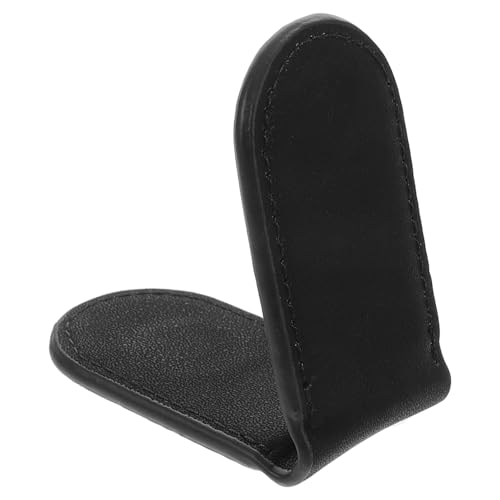 DEARMAMY Geldbörse Punktbohrstift Bohrstift Mit Bohrer Drahtseilhaken Selbstklebende Korkpads Haarnadeln Aus Strass Lichtabschirmende Papieraufkleber Led-lichtblockierungsaufkleber Black von DEARMAMY