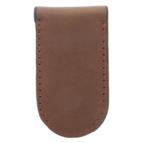DEARMAMY Magnetischer Geldclip Robustem Pu- Praktischer Geld Kartenhalter Für Herren Vielseitig Einsetzbar Schlankes Design Für Täglichen Gebrauch Braun von DEARMAMY