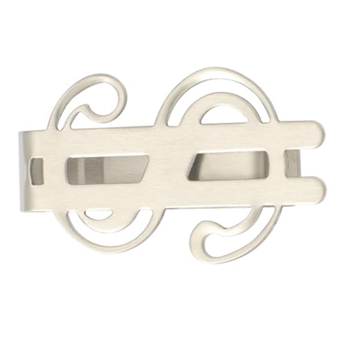 DEARMAMY Schlanke Geldklammer Aus Edelstahl Zur Kartenaufbewahrung Tragbarer Für Bürobedarf von DEARMAMY